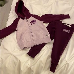 Roots toddler sweatshirt and pants set